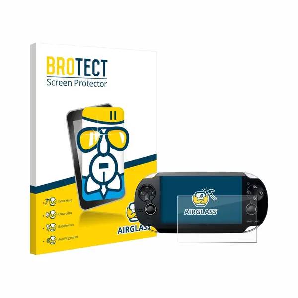 Brotect Screenprotector Voor Sony Playstation Ps Vita Beschermglas Transparant thumbnail