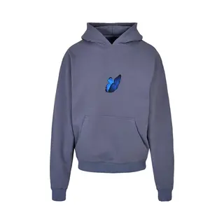 Mister Tee - Le Papillon Heavy Oversize Hoodie/trui - L - Blauw