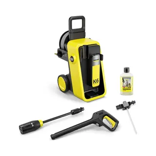 Kärcher K 6 Comfort Premium Hogedrukreiniger - 160 Bar - 510 L/u - 50 M²/u - Slanghaspel - 4-in-1 Spuitlans - Geschikt Voor Oa. Auto - Terras -