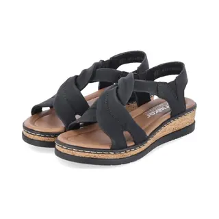 Rieker Flache Sandalen Sandaletten V4161-00