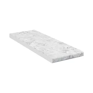 Vicco Küchenarbeitsplatte R-Line, Weiß/Marmor, 20 Cm, Geeignet Zur Montage Auf Unterschränken Und Arbeitsbereichen