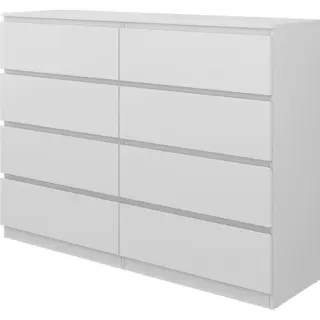 Kommode Calisto, Weiß, 138 X 101.5 Cm, Vicco