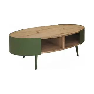 Couchtisch Lofta, Grün, 120 X 60 Cm, Vicco