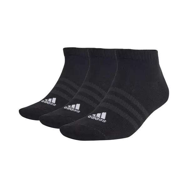 Adidas Sportswear Low Sports Socks 3 Pack Black, Size, 34-36 thumbnail