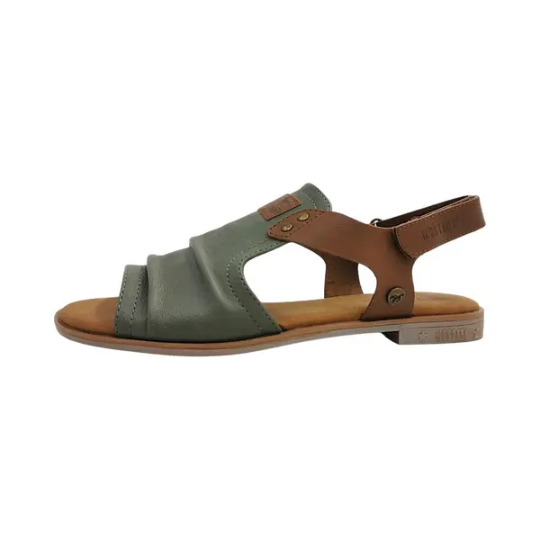 Mustang Sandales Mode Femme 26M0072002, Pointure, 42 Eu, La Couleur, vert thumbnail