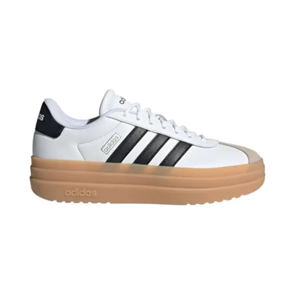 Adidas Women's Vl Court Bold Shoes, Ftwr White/core Black/Wonder Beige, 3.5 Uk thumbnail