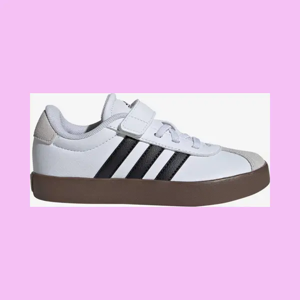 Adidas Unisex Kinder Vl Court 3.0 Hook And Loop Shoes Kids, Ftwr White/core Black/Grey One, 35 Eu thumbnail