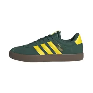Adidas Men's Vl Court 3.0 Shoes, Collegiate Green/Yellow/Gold Metallic, 12 Uk