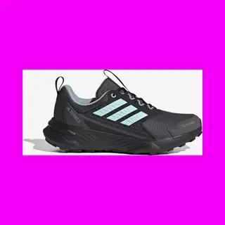 Adidas Damen Terrex Tracefinder 2 Climaproof Trail Running Shoes, Carbon/Semi Flash Aqua/Grey Six, 41 1/3 Eu