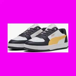 Puma Caven 2.0 Sneaker Pechschwarz/weiß/gelb - 42