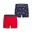 Blauw, Rood
