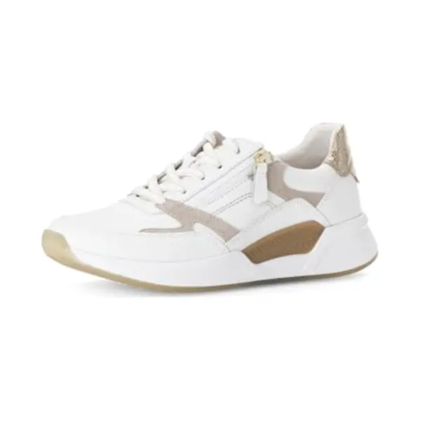 Gabor Lage Sneakers Voor Dames, Wit Oasi 52, 37.5 Eu thumbnail