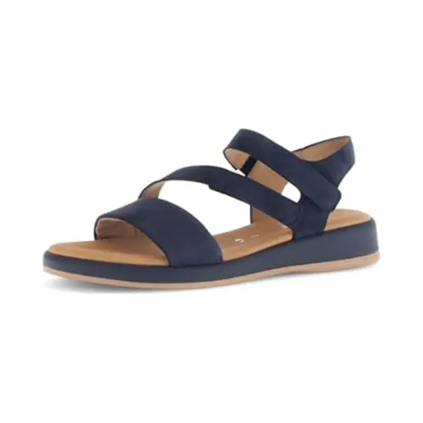 Gabor Damen Sandaletten, Frauen Sandalen, Moderate Mehrweite (G), Blue (36), 43 Eu / 9 Uk thumbnail