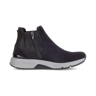 Gabor Damen Chelsea Boots, Frauen Stiefeletten, halbstiefel, Kurzstiefel, uebergangsschuhe, uebergangsstiefel, flach, Pazifik (Micro), 39 Eu / 6 Uk