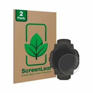 ScreenLeaf Beschermfolie Duurzame Screenprotector Folie Helder Transparant, Smartwatch Beschermfolie, Transparant
