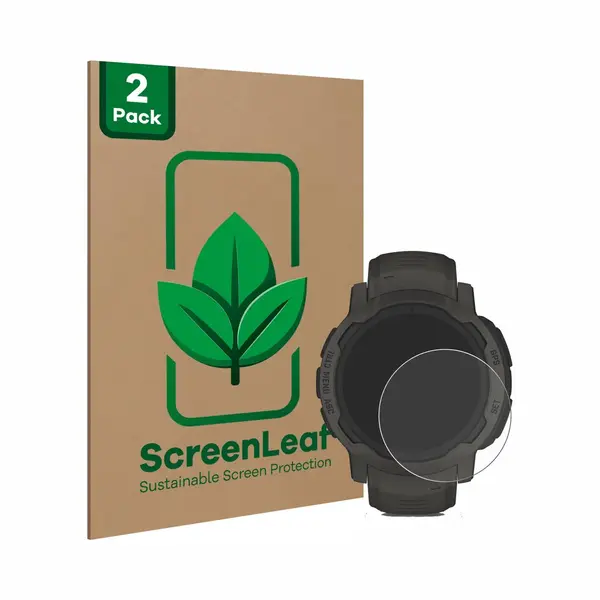 ScreenLeaf Beschermfolie Duurzame Screenprotector Folie Helder Transparant, Smartwatch Beschermfolie, Transparant thumbnail