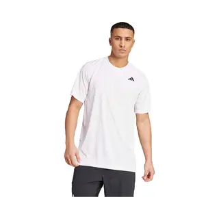 Adidas, Mannen, Sportief Shirt, Club Tennis Climacool Herren-T-Shirt Weiss (L), Wit, L