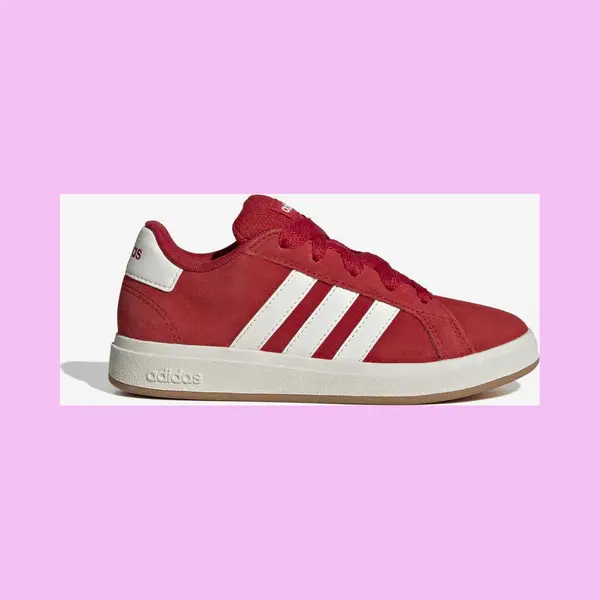 Adidas Grand Court 00s Kind Laufschuhe Rotweiß - 32 thumbnail