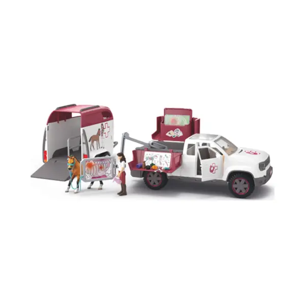 schleich Horse Club Mobiele dierenarts met aanhanger thumbnail