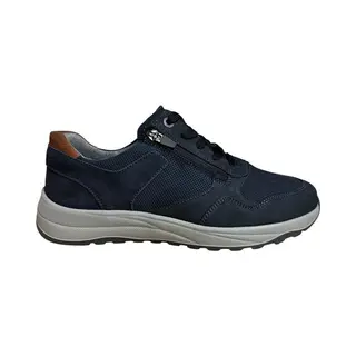 Waldläufer K 662001 414 416 Chaussures Pour Homme, Bleu Foncé, 41 Eu