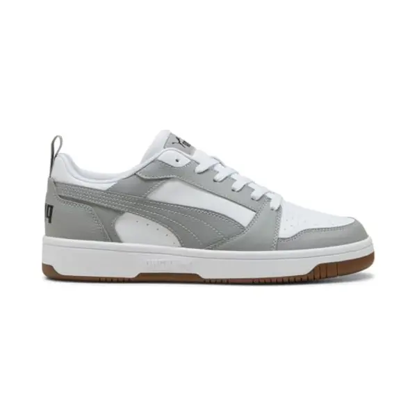Puma Rebound V6 Low Unisex Sneaker, Puma Weiß Grau Echo Puma Schwarz, 43 Eu thumbnail