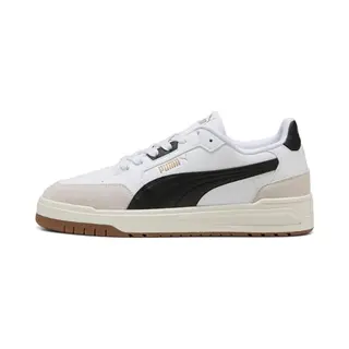 Puma Shuffle Downtown Og Sneaker, Unisex, Weiß/Schwarz-Vapor-Grau, 8.5 Uk