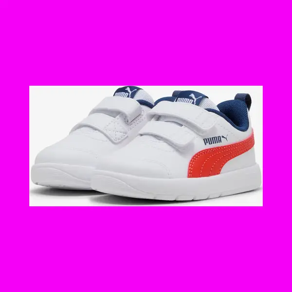Puma Courtflex V3 Sneakers Kleinkinder, Schuhe, Weiß, 24 thumbnail