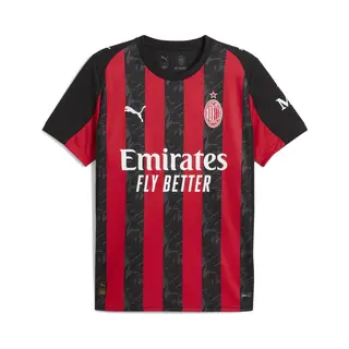 Acm 1899 A.C. Milan Maglia Gara Away Seizoen 2025/2026, Voetbalshirt, Officieel Product, Uniseks, Rossonero, M