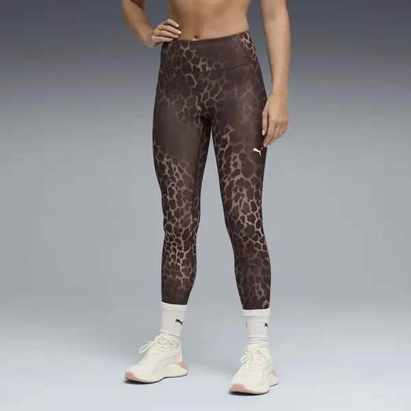Puma W Tad Essential Spotted Haze Tight - Hw 7/8 Dames Sportlegging - Chocolate Brown thumbnail