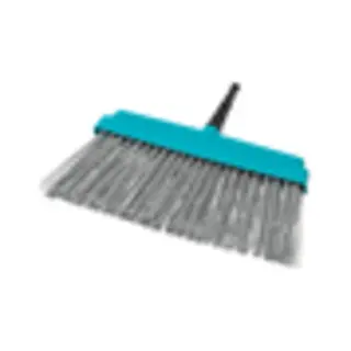 Gardena 03609-20 Besen Draußen Harte Borste Kunststoff Blau, Grau