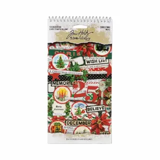 Idea-ology Tim Holtz - Sticker Book Christmas (TH94294)