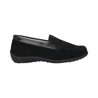 Waldläufer Kläre - Dames Moccasin - Zwart - Maat 37 (Eu) 4 (Uk)