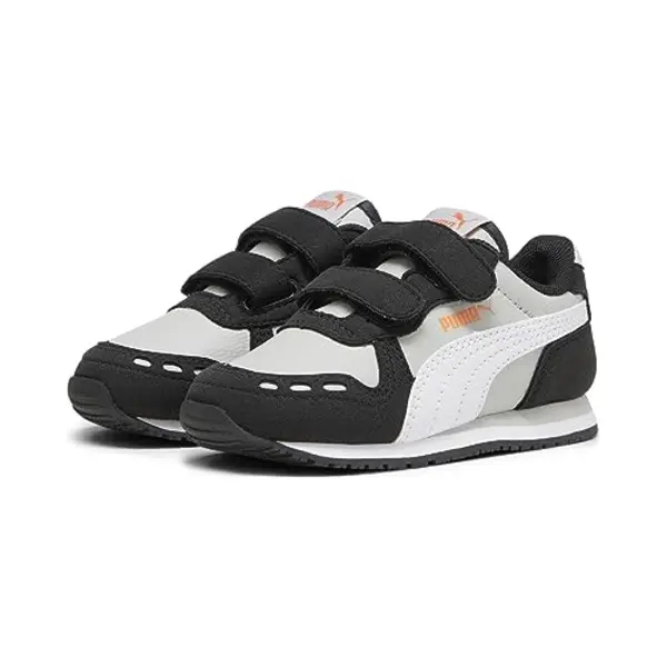 Puma Unisex Baby Cabana Racer Sl 20 V Inf Sneaker, Ash Gray White Black, 23 Eu thumbnail
