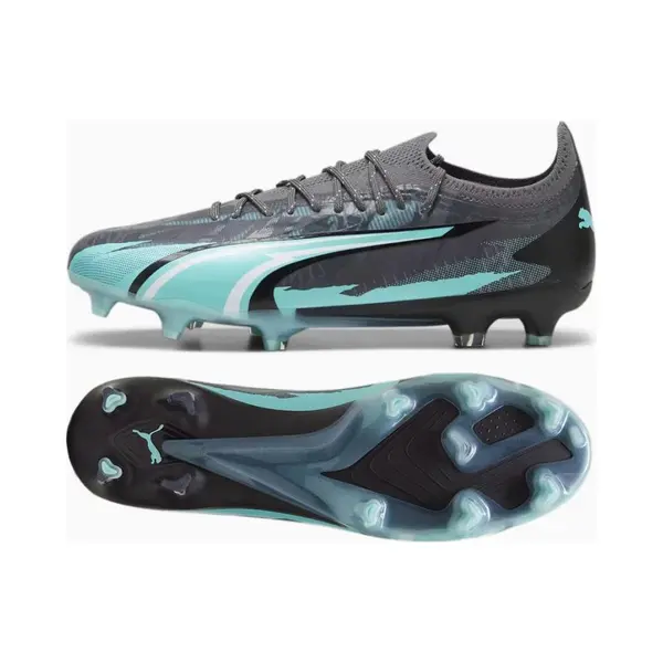 Puma, Unisex, Fussballschuhe, Fussball-nockenschuh Ultra Ultimate Rush Fg/ag (43), Grau thumbnail