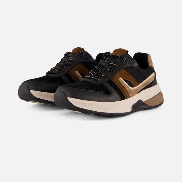 Gabor Rollingsoft Sneakers Zwart - Dames - Maat 36 thumbnail