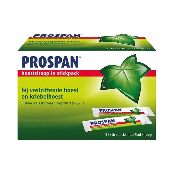 Prospan Hedera Helix Stickpack 5 Ml - 21x5ml thumbnail