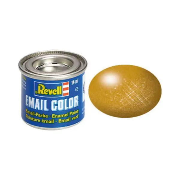 Revell Brass, metallic 14 ml-tin schaalmodel onderdeel en -accessoire Verf thumbnail