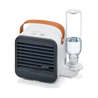 Beurer LV50 Fresh Breeze Personal Air Cooler, Cooling Air Fan With Humidification, Portable Design Powered By Usb, 3 Power Settings, Easy To Use And