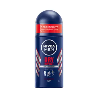 Nivea Dry Impact Mannen Rollerdeodorant 50 ml 1 stuk(s)