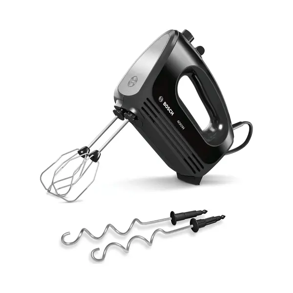 Bosch MFQ2420B mixer Handmixer 400 W Zwart, Zilver thumbnail