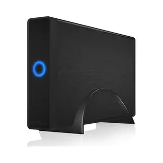 Icy Box Ib-377U3 Hdd-behuizing Zwart 3.5"