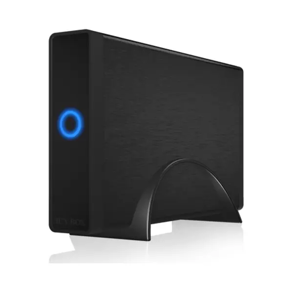 Icy Box Ib-377U3 Hdd-behuizing Zwart 3.5" thumbnail