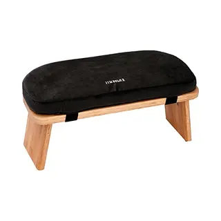 Zen Power Yoga-Bank, Opvouwbare Houten Yoga-Bankje, Ergonomisch Meditatiekrukje, Gebedskrukje Voor Spirituele Momenten In Het Dagelijks Leven, Gevoerd