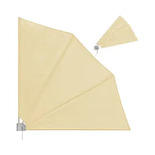 Detex® Balcony Side Awning Beige 140x140cm