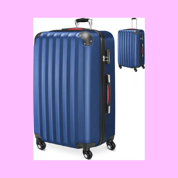 monzana® Reiskoffer Baseline Blauw Xl Abs thumbnail
