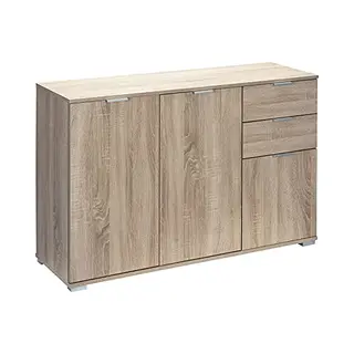 Casaria® Kommode Alba Eiche 107x74x35cm