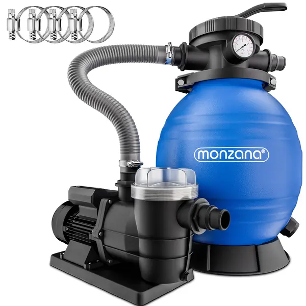 monzana® Zandfilterpomp 9600L/u 25L thumbnail
