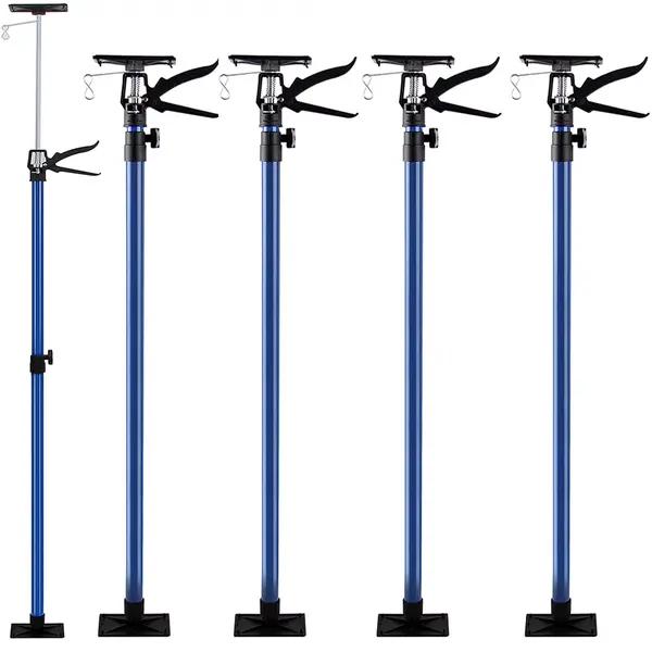 Monzana® Deckenstütze 4er Set Stufenlos Höhenverstellbar Montagestütze 115-290cm Bis 30kg Deckenspanner Zargenspanner thumbnail