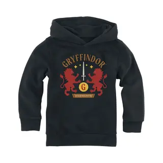 Harry Potter Gryffindor Hoodie Black