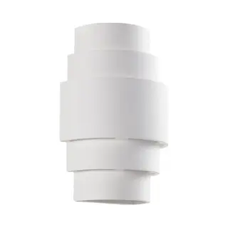 Wandlamp Lindby Marit, Hoogte 30 Cm, Wit, Gips, E14